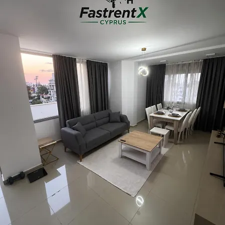 Girne, Luxury Penthouse, Sunset And Sea View